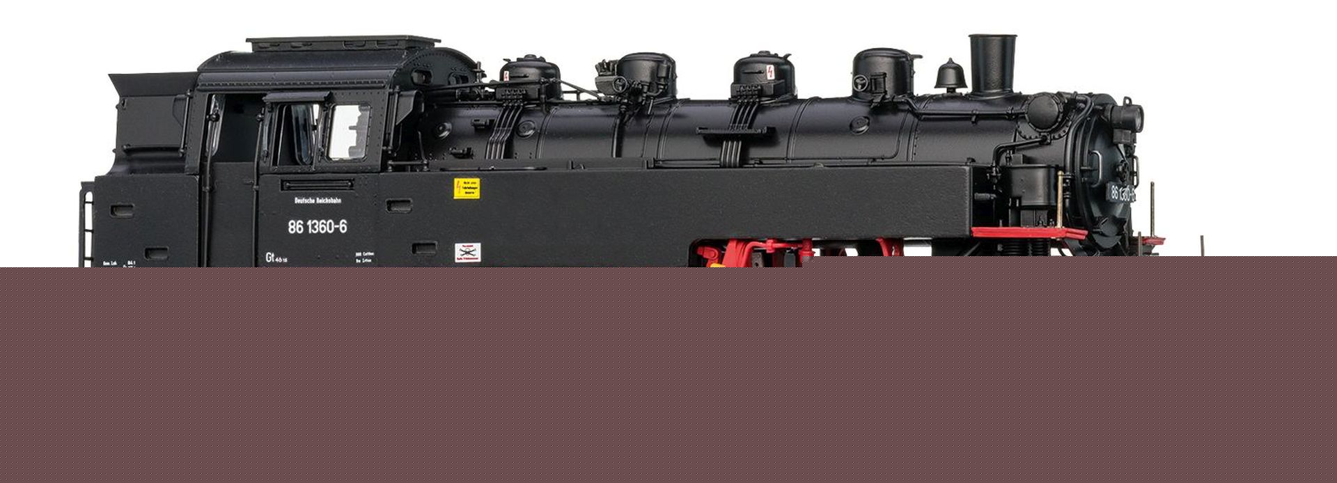 Märklin 37087 - Dampflok 86 1360-6, DR, Ep.IV, MFX+-Sound