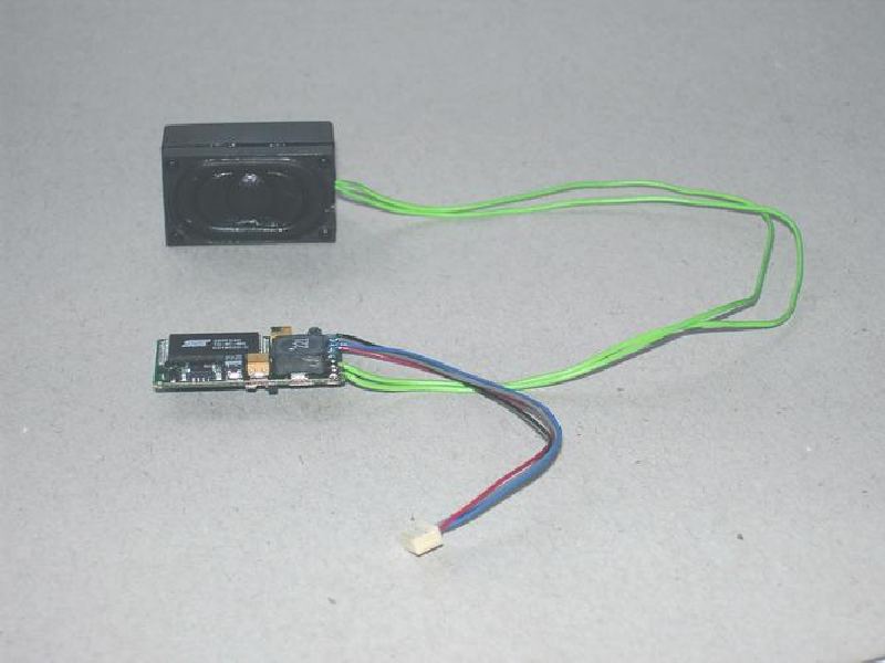 Piko 56199 - Soundmodul mit Lautsprecher für Triebzug Stadler GTW Elektro
