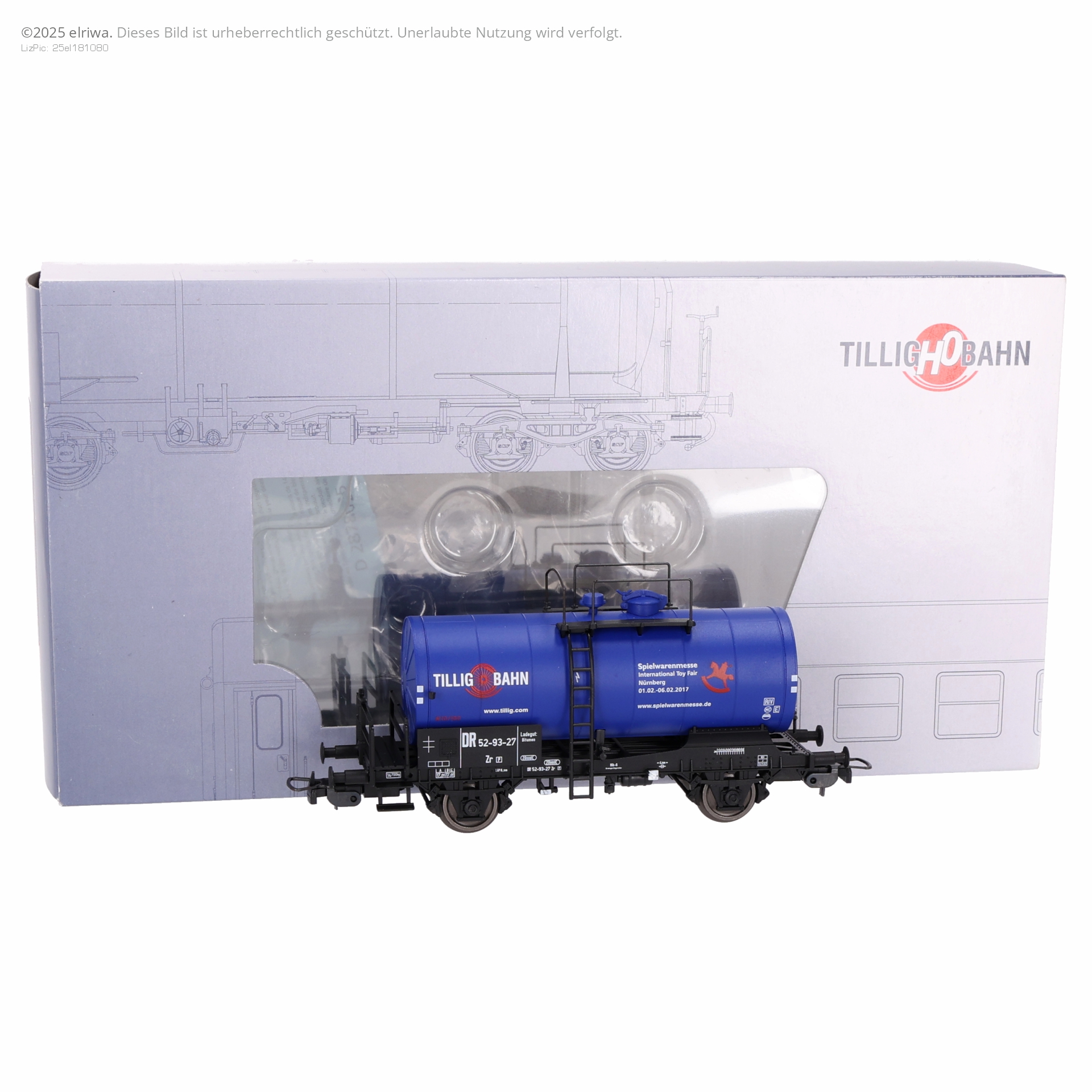 Tillig 501668-G - Kesselwagen, DR, Ep.IV 'Messemodell 2017'
