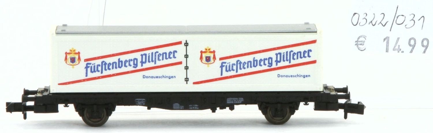 Fleischmann 0322/031-G - Sams,Container, Fürstenberg Pilsner