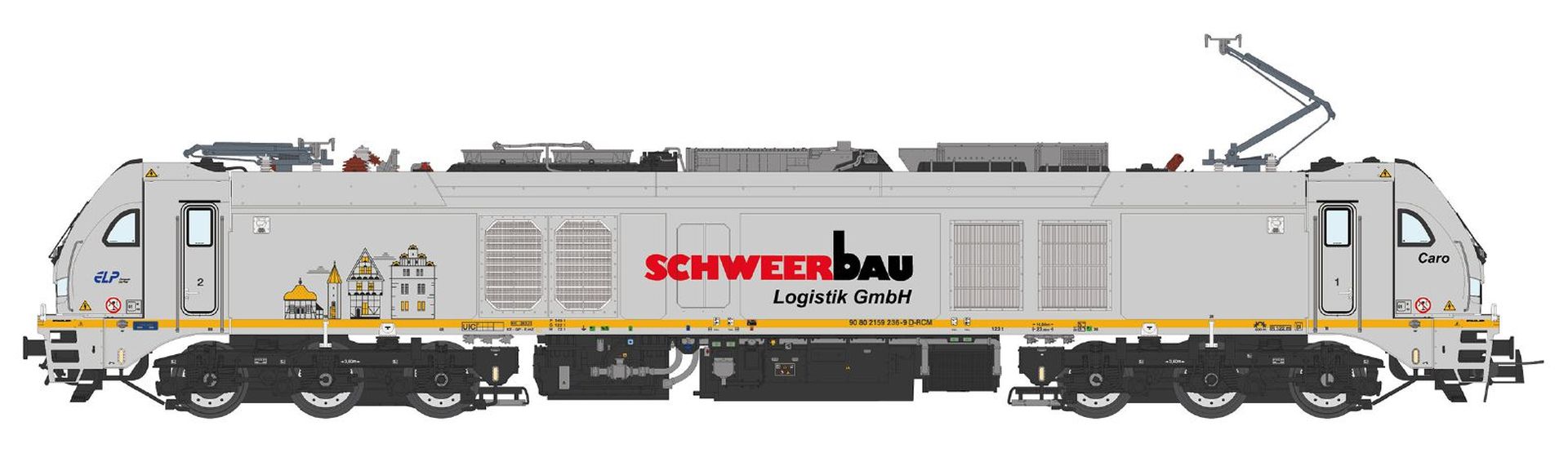 Sudexpress S1592361 - Stadler Dual-Mode Lok 159 236-9, Schweerbau Logistik, Ep.VI