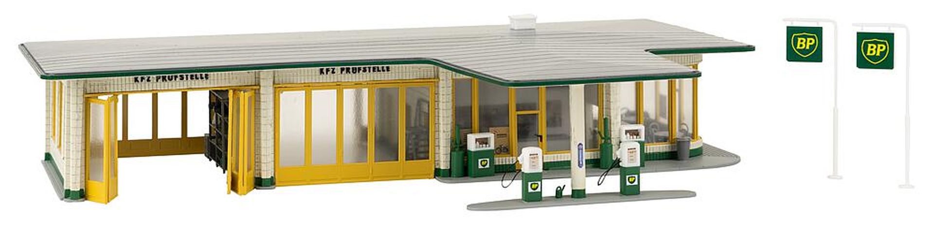 Faller 130592 - Große BP-Tankstelle