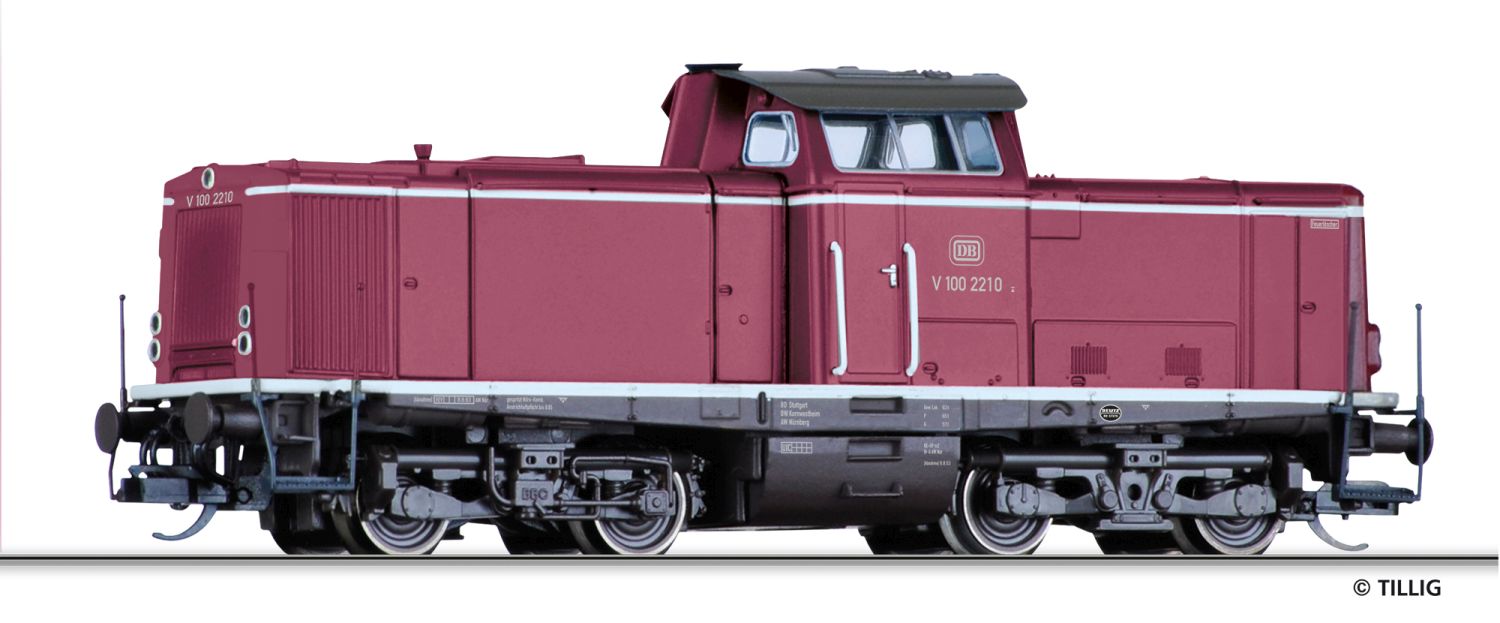 Tillig 501968 - Diesellok V 100.20, DB, Ep.III