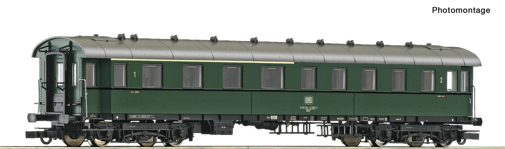 Roco 74865 - Personenwagen ABüe 321, 1./2. Klasse, DB, Ep.IV