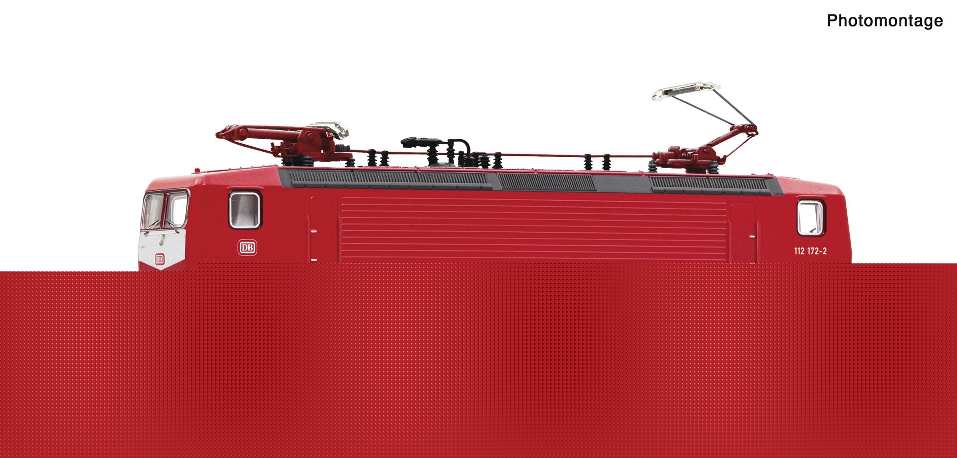 Fleischmann 7560043 - E-Lok 112 172-2, DB, Ep.IV-V