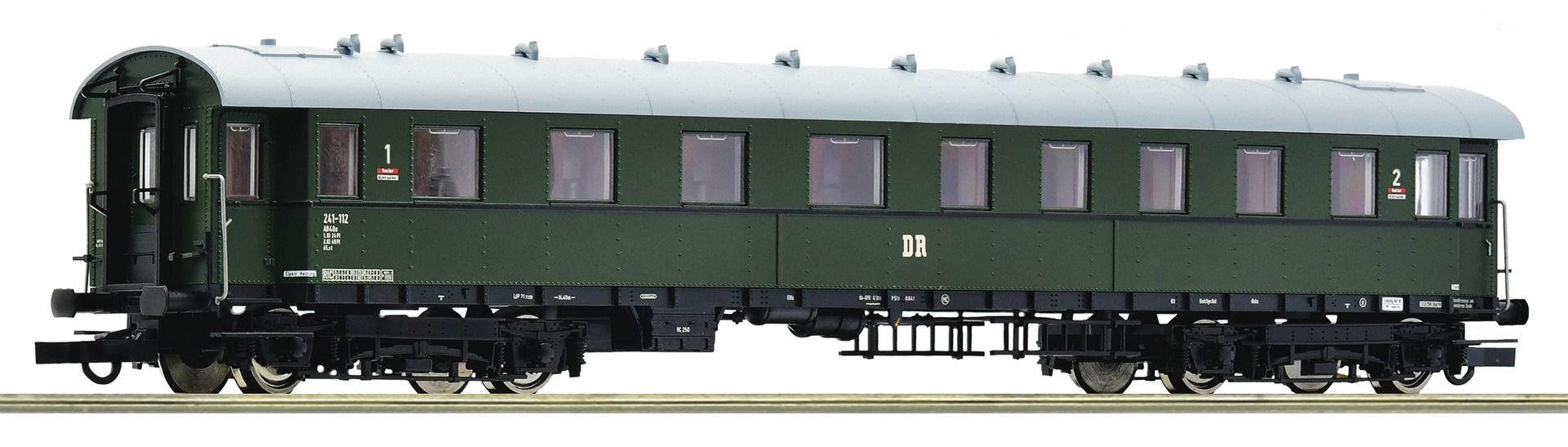 Roco 74861 - Personenwagen AB4üe, 1./2. Klasse, DR, Ep.III