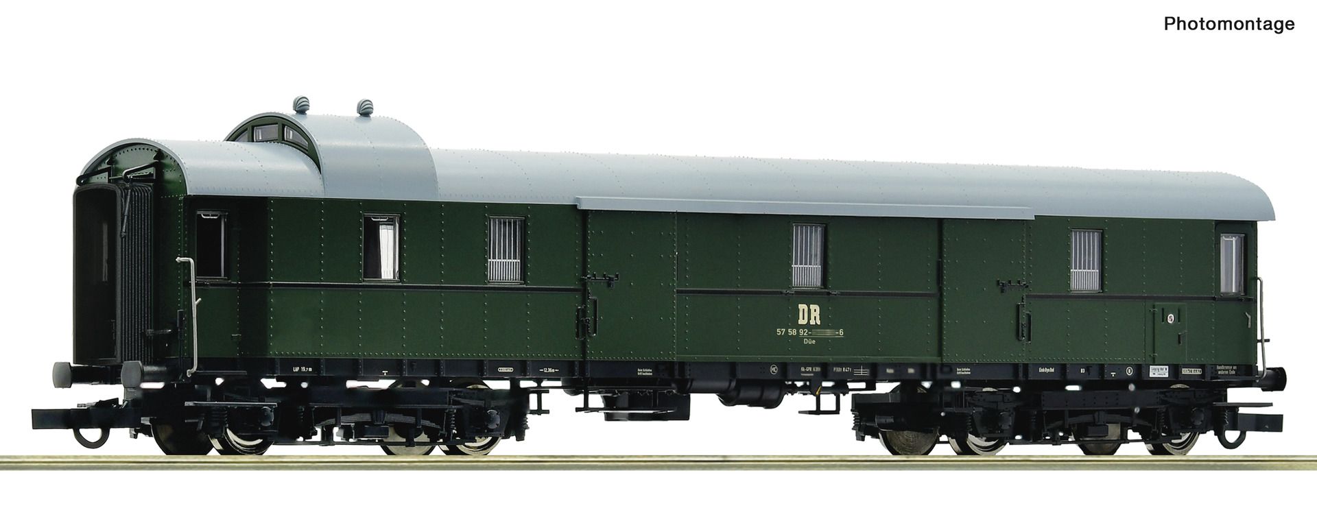 Roco 6200226 - Gepäckwagen Bauart 28, DR, Ep.IV