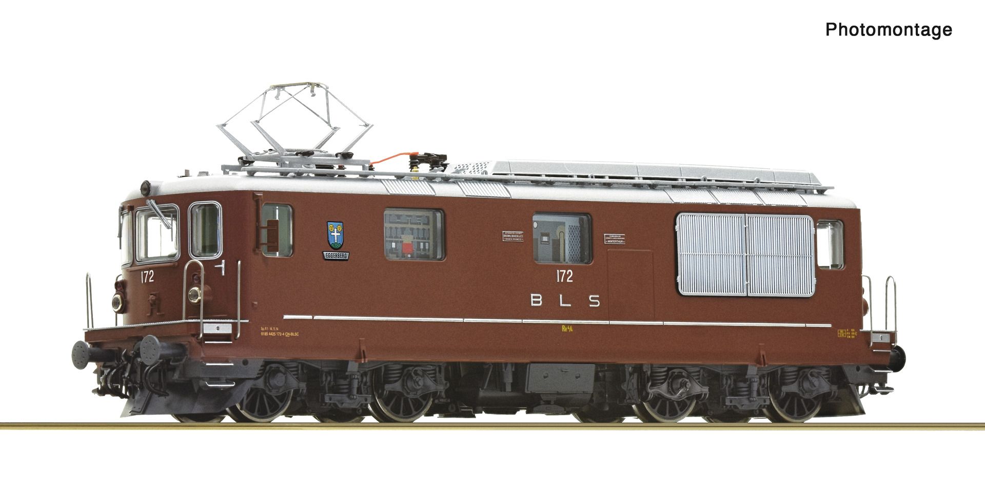 Roco 7510159 - E-Lok Re 4/4 172, BLS, Ep.VI, DC-Sound