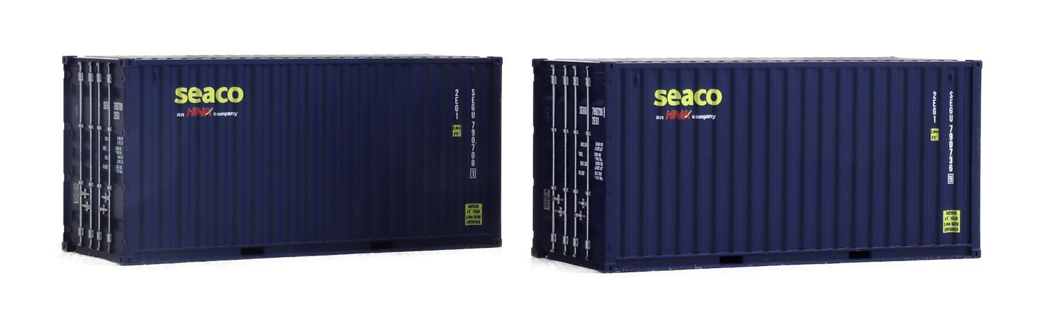igra 98010048 - 2er Set Container 20', Seaco