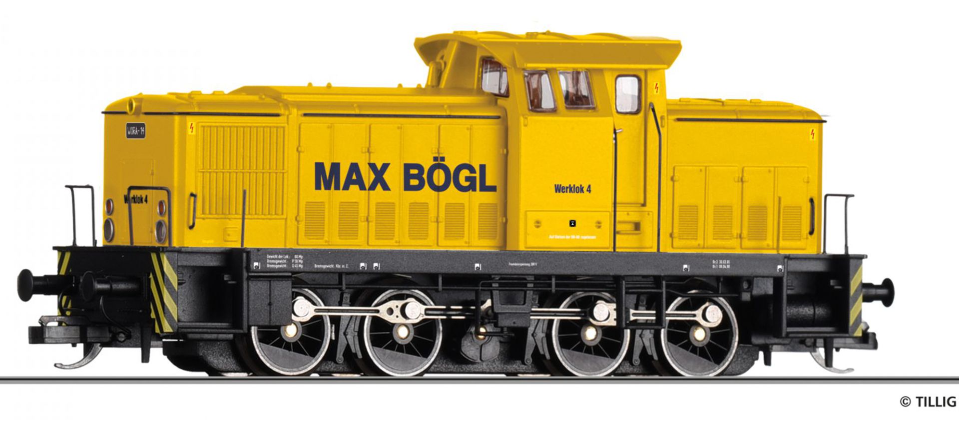 Tillig 96332 - Werklok 4, Max Bögl Bauservice GmbH & Co. KG, Ep.V