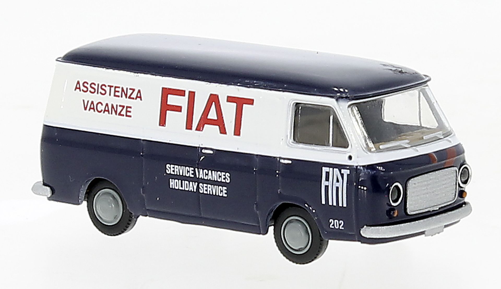 Brekina 34468 - Fiat 238 Kasten Assistenza, Assistenza Vacanze, 1966