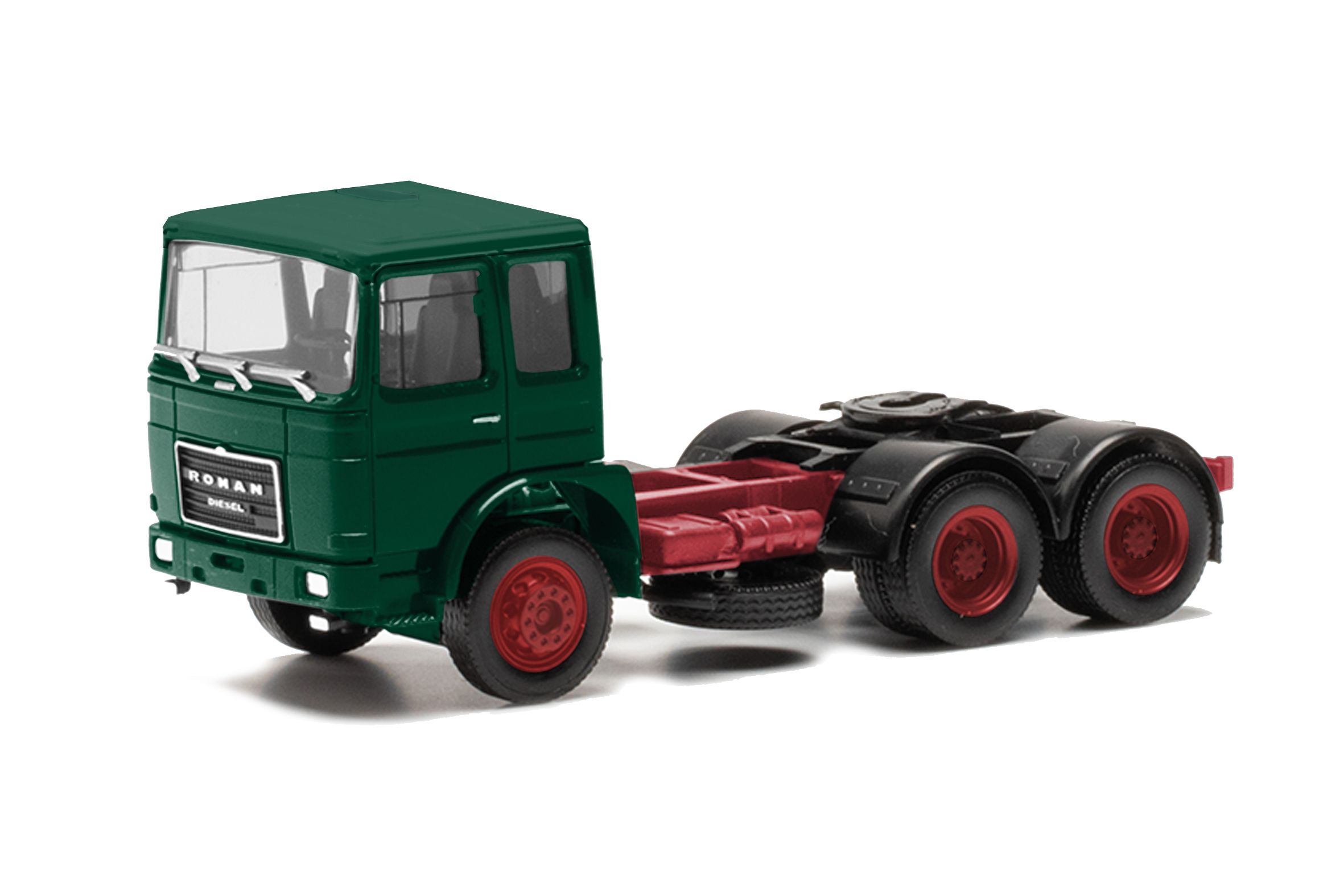 Herpa 310567-004 - Roman Diesel Zugmaschine 3achs (6x4), moosgrün Herpa 310567-004 - Roman Diesel Zugmaschine 3achs (6x4), moosgrün