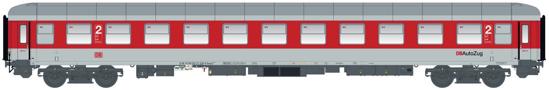 L.S. Models 460003 - Liegewagen Bvcmz 248.5, DBAG, Autozug, Ep.VI