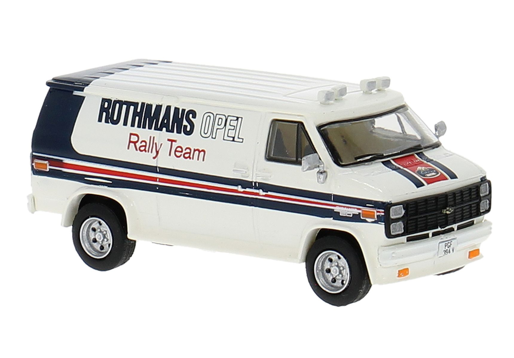 Brekina 18257 - Chevrolet C20 des Rothman-Teams