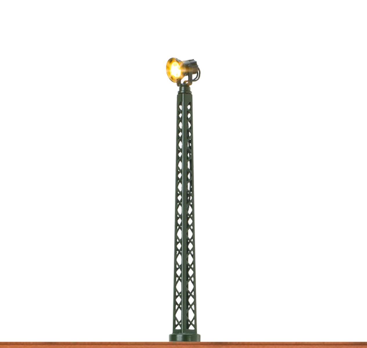 Brawa 84151 - Flutlichtmast 1-fach mit Stecksockel und LED, H= 60mm