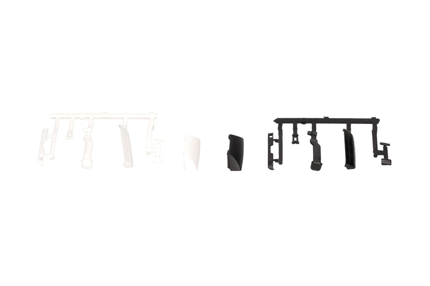 Herpa 054980 - Zubehörsatz: Mercedes-Benz NG, Dachspoiler, Zusatzstoßstange, Windleitecken, Luftansauger
