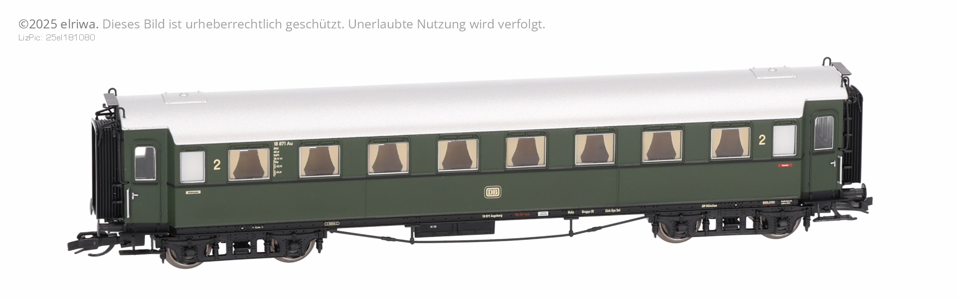 Saxonia 120186 - Personenwagen C4üSa07, DB, Ep.III