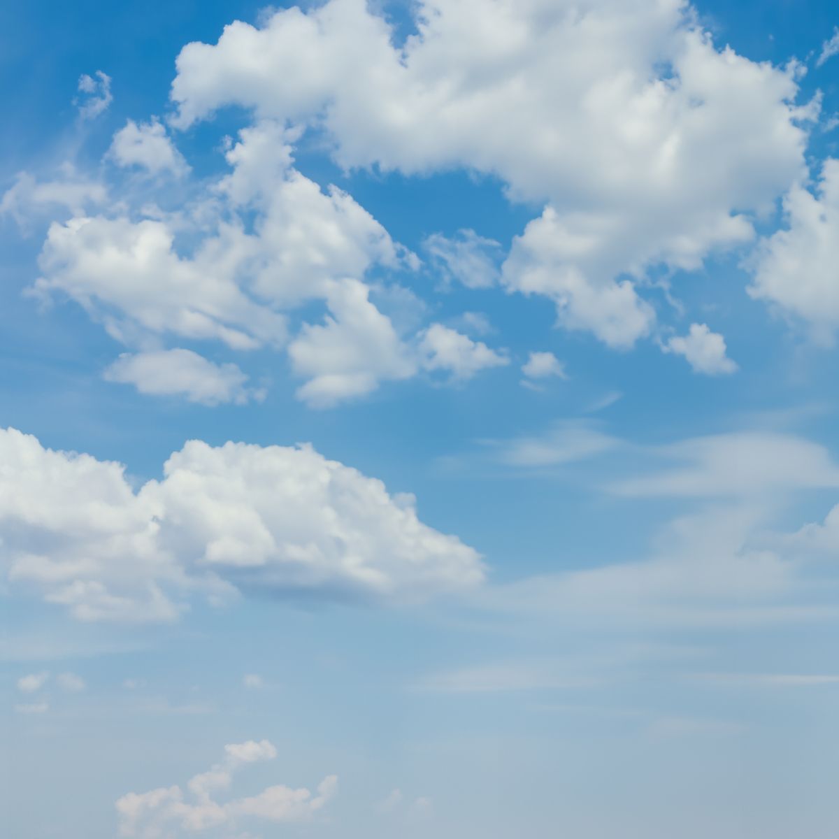 elriwa M4-H100-F - Hintergrundplatte aus PVC-Hartschaum 'Himmel mit Wolken', Höhe 100 cm, Bild F