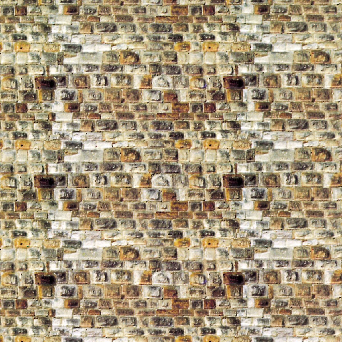 Vollmer 47363 - Karton-Mauerplatte 'Sandstein', 25x12,5cm