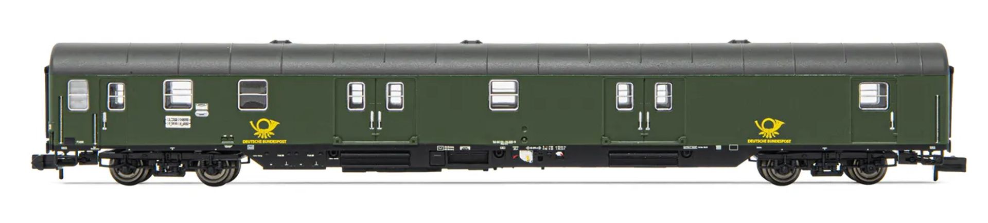 Arnold HN4417 - 2er Set Postwagen Post-mrz, DBP, Ep.IV, grün