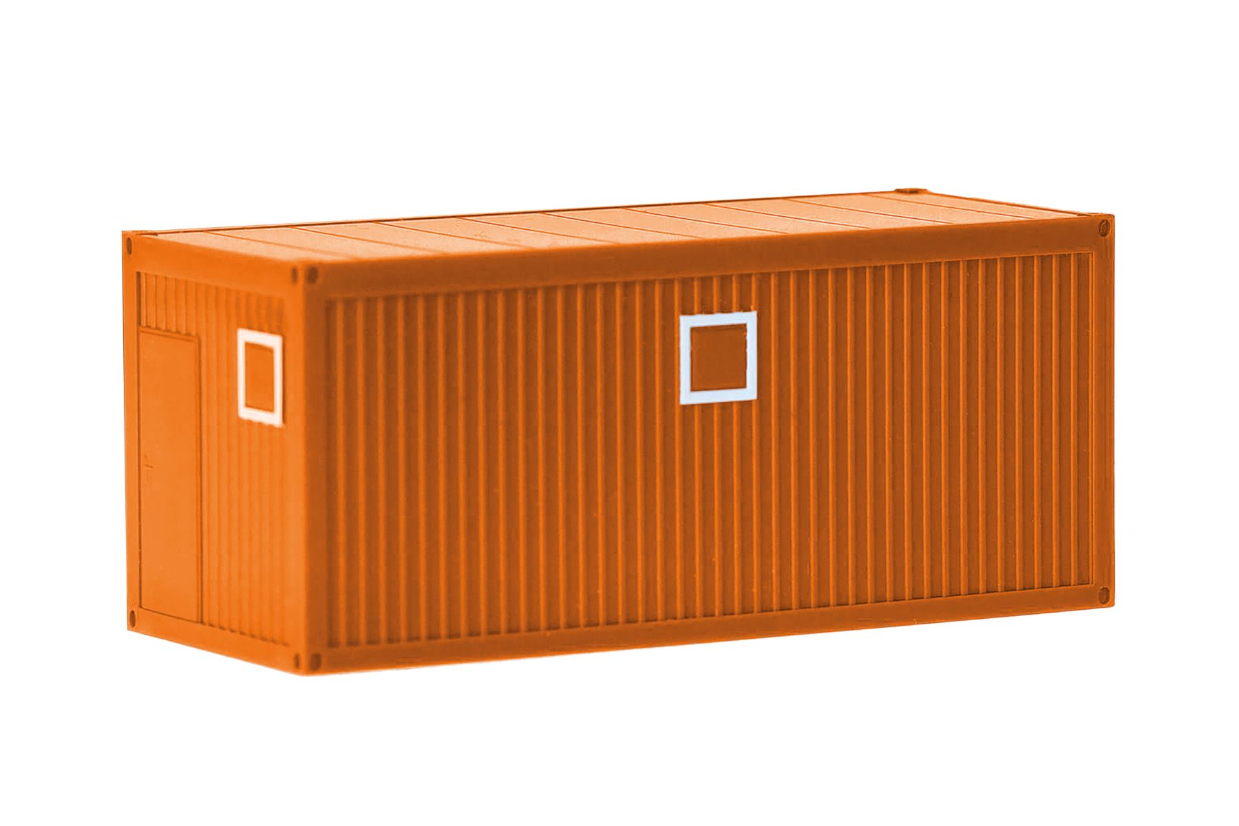 Herpa 053600-004 - 2x Baucontainer, kommunalorange