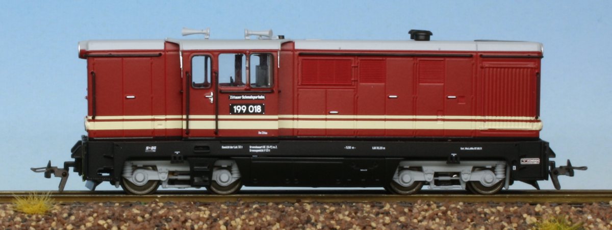 Bemo 1020878 - Diesellok BR199 018 L45H, SOEG, Ep.V