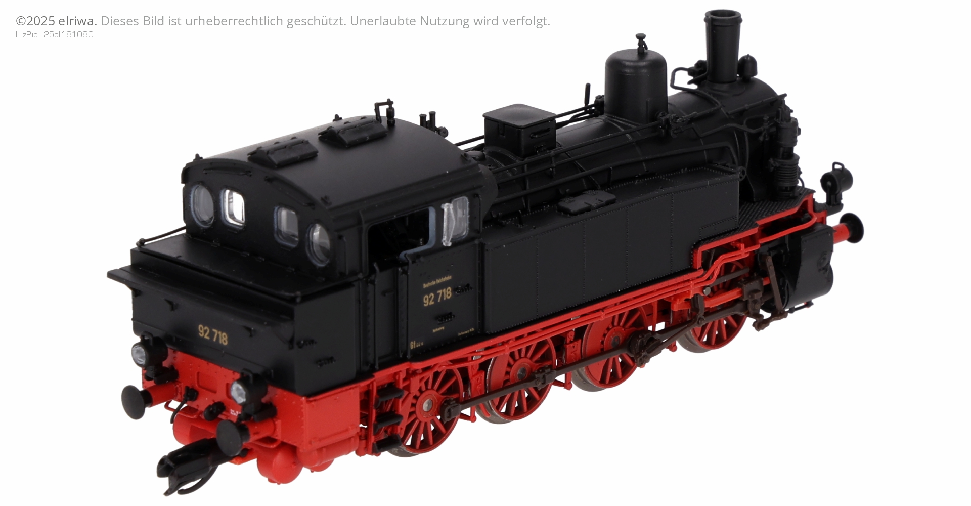 Saxonia 120156 - Dampflok BR 92.5 (pr. T 13), 92 718, DRG, Ep.II, DC-Sound Saxonia 120156 - Dampflok BR 92.5 (pr. T 13), 92 718, DRG, Ep.II, DC-Sound