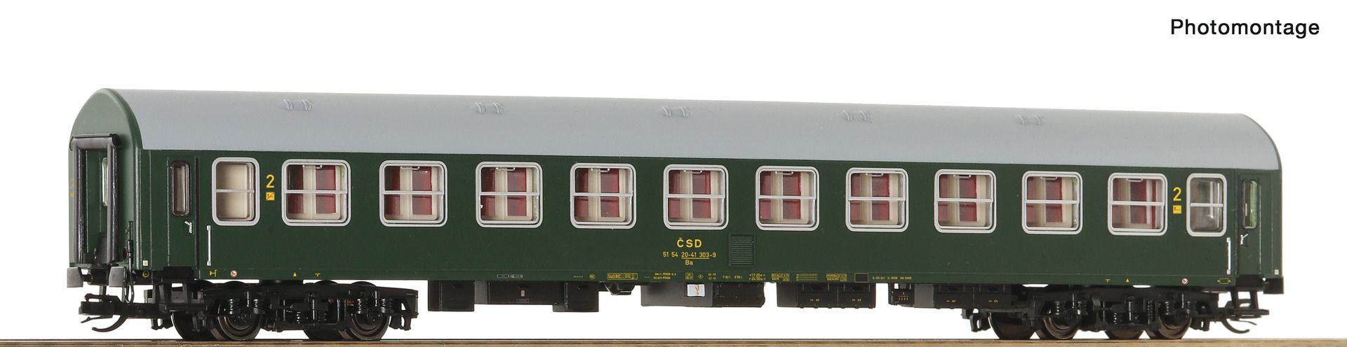 Roco 6280040 - Personenwagen Ba 2. Klasse, CSD, Ep.IV