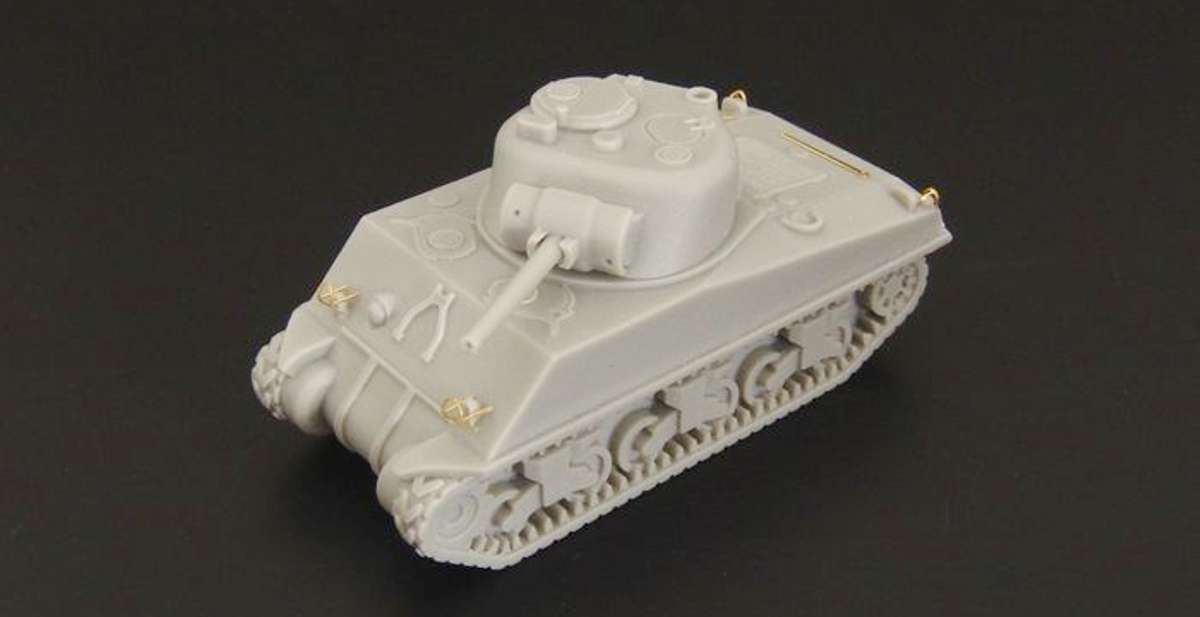 Hauler 120050 - Panzer M4A3 Sherman, Bausatz
