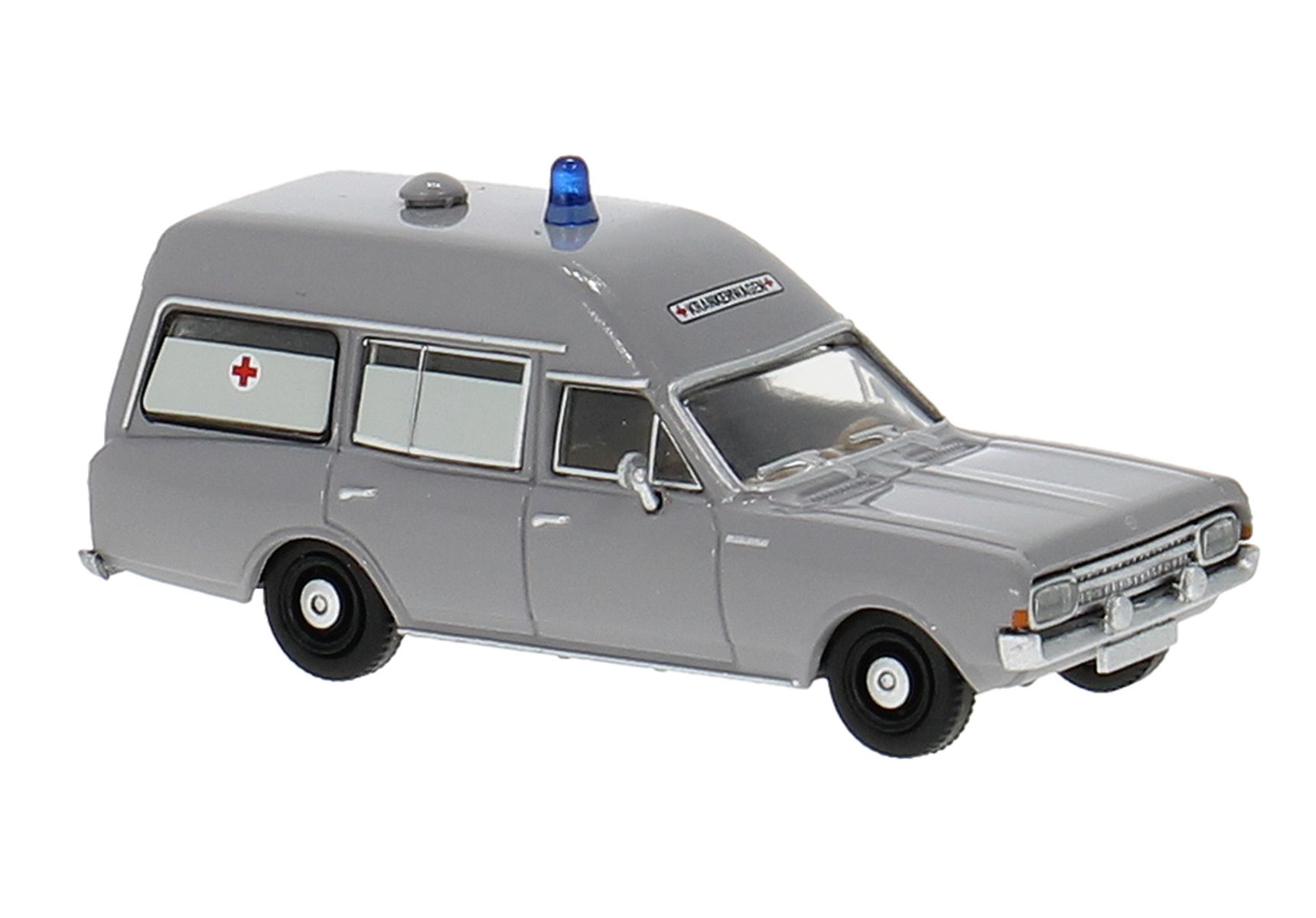 Brekina 20671 - Opel Rekord C KTW, neutral in grau