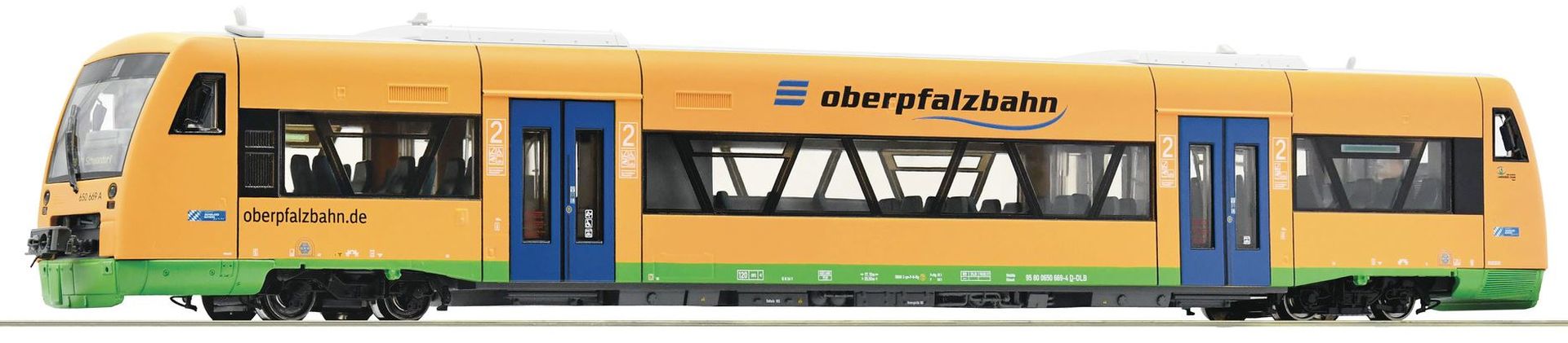 Roco 78194 - Triebwagen 650 669-4, Oberpfalzbahn, Ep,VI, AC-Sound