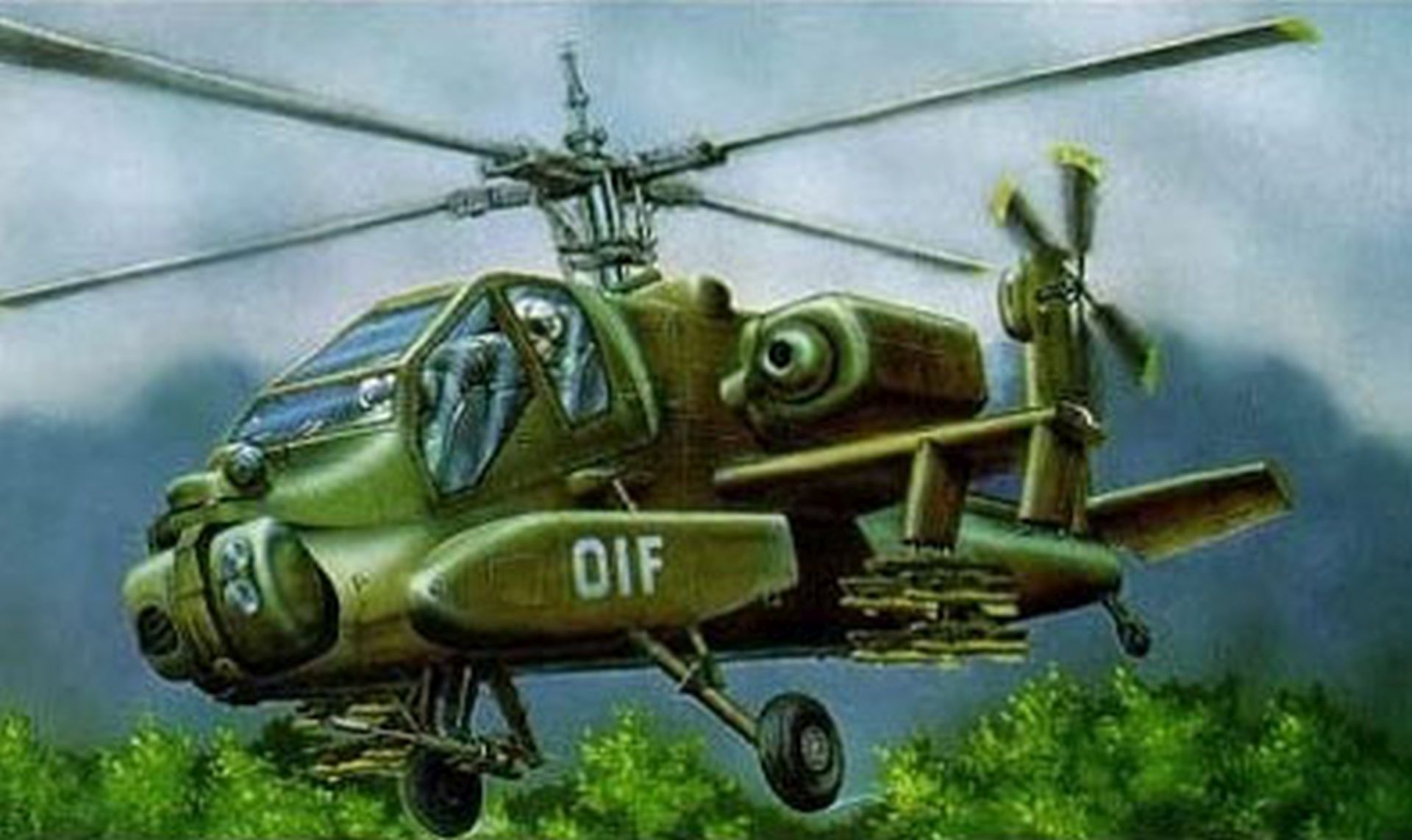 Revell 63824 - Model Set AH-64A Apache