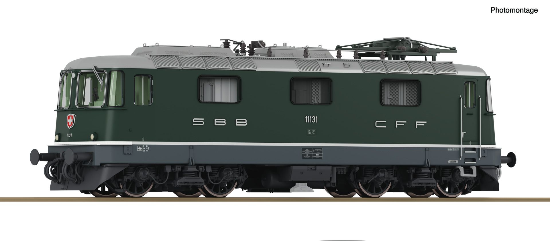 Roco 7500027 - E-Lok Re 4/4 II 11131, SBB, Ep.IV