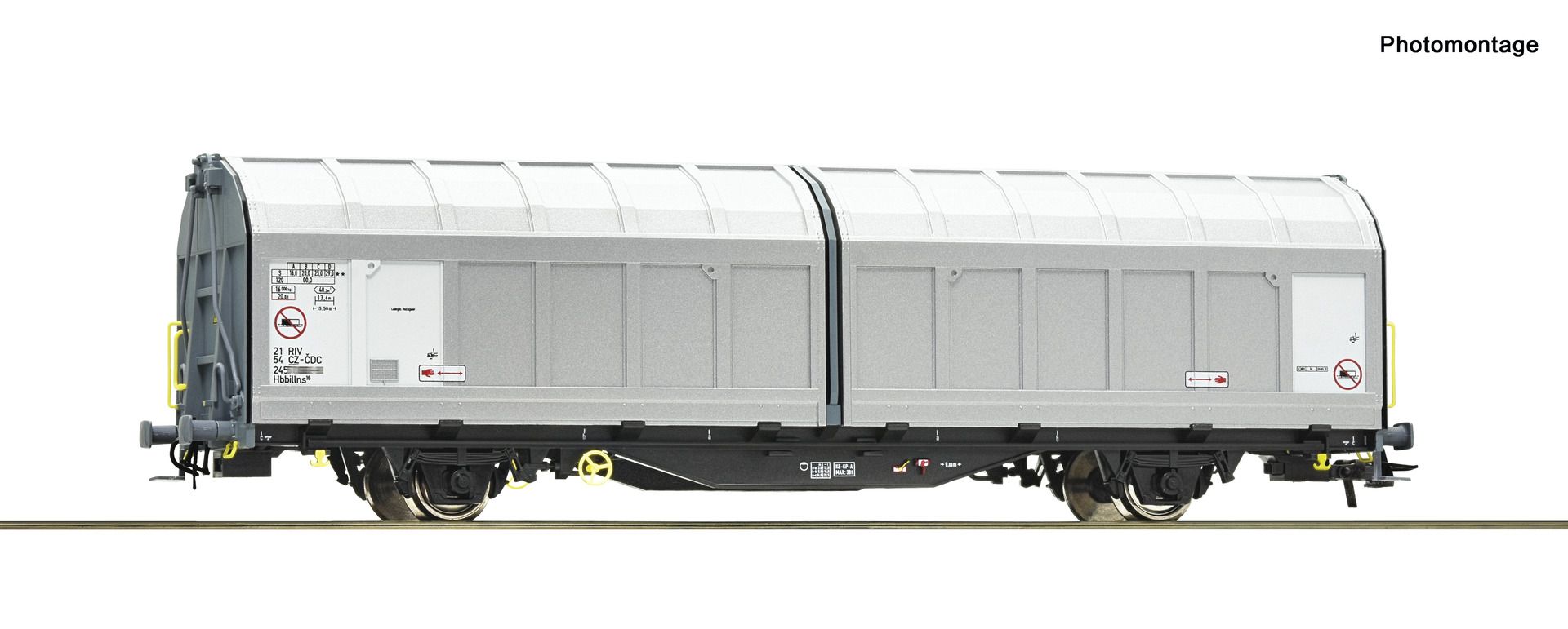 Roco 6600095 - Schiebewandwagen Hbbillns, CD-Cargo, Ep.VI