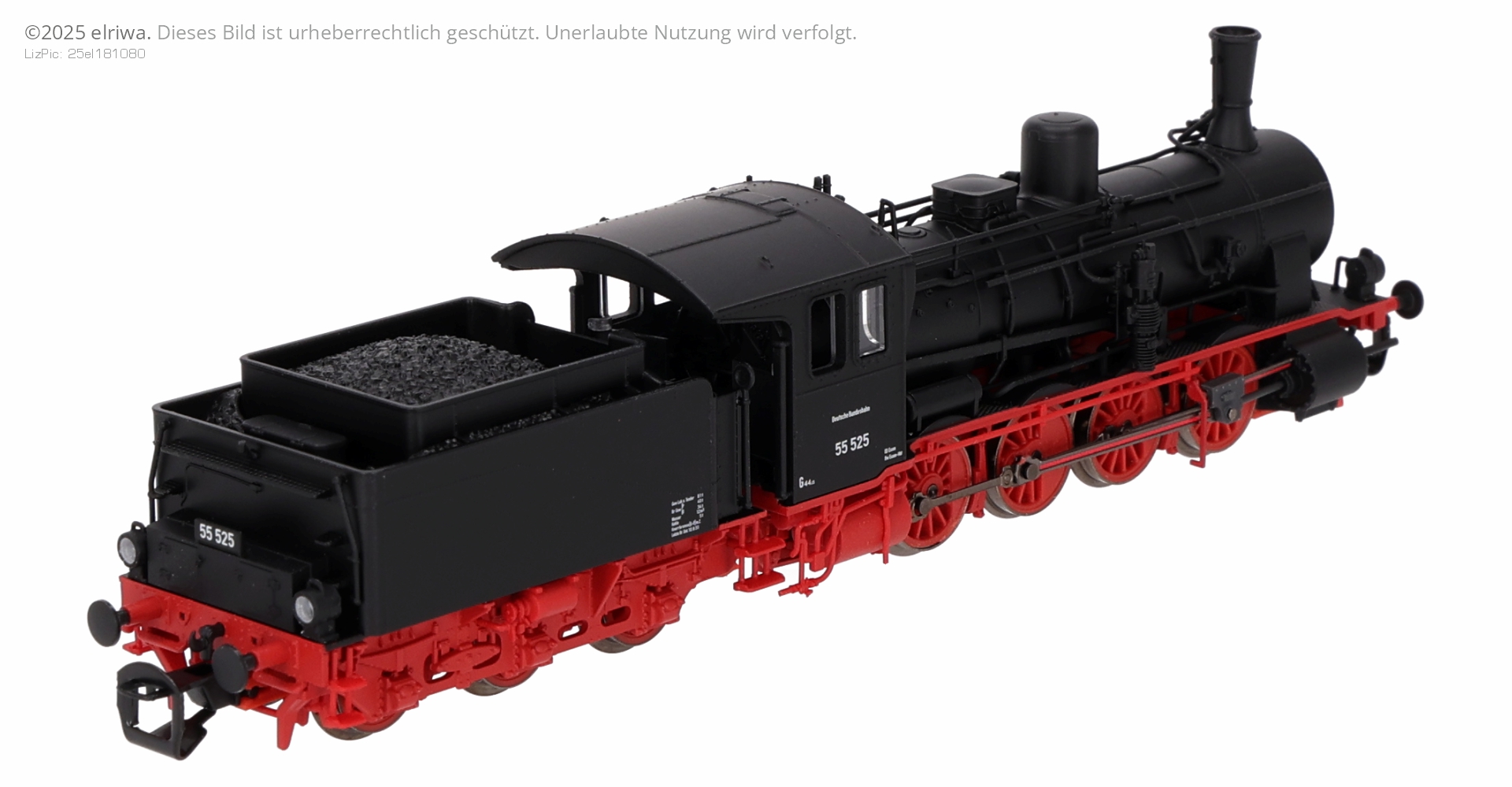 Piko 47104 - Dampflok BR 55, DB, Ep.III