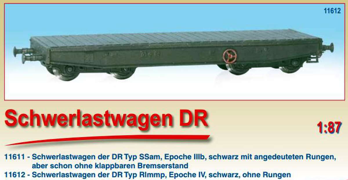Heris 11611 - Schwerlastwagen SSam, DR, Ep.IIIb