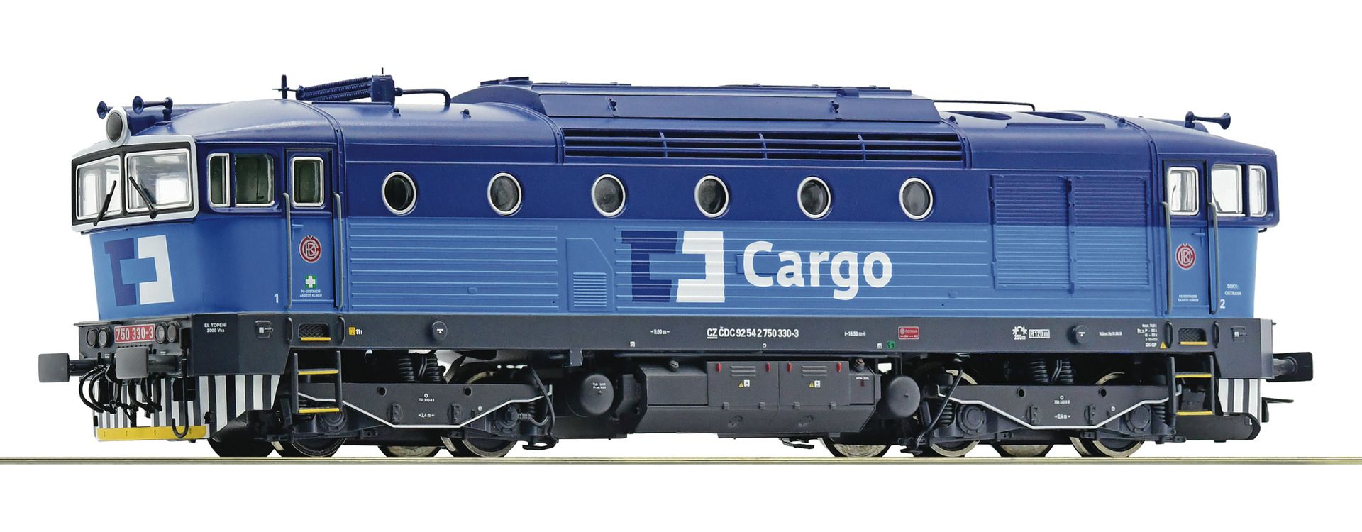 Roco 7300009 - Diesellok Rh 750, CD-Cargo, Ep.VI
