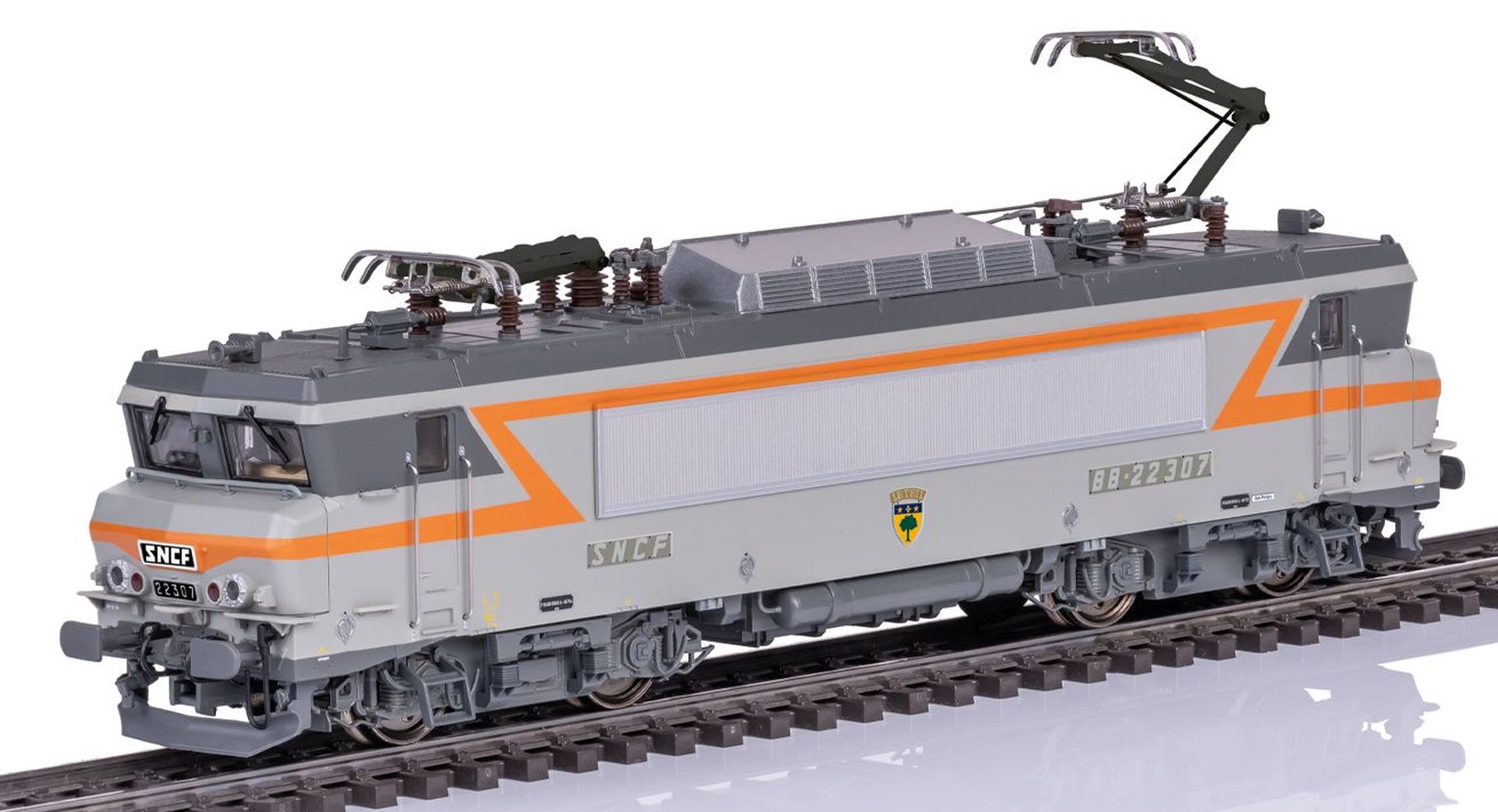 Trix 25163 - E-Lok BB 22200, BB 22307, SNCF, Ep.IV, DC-MFX-Sound