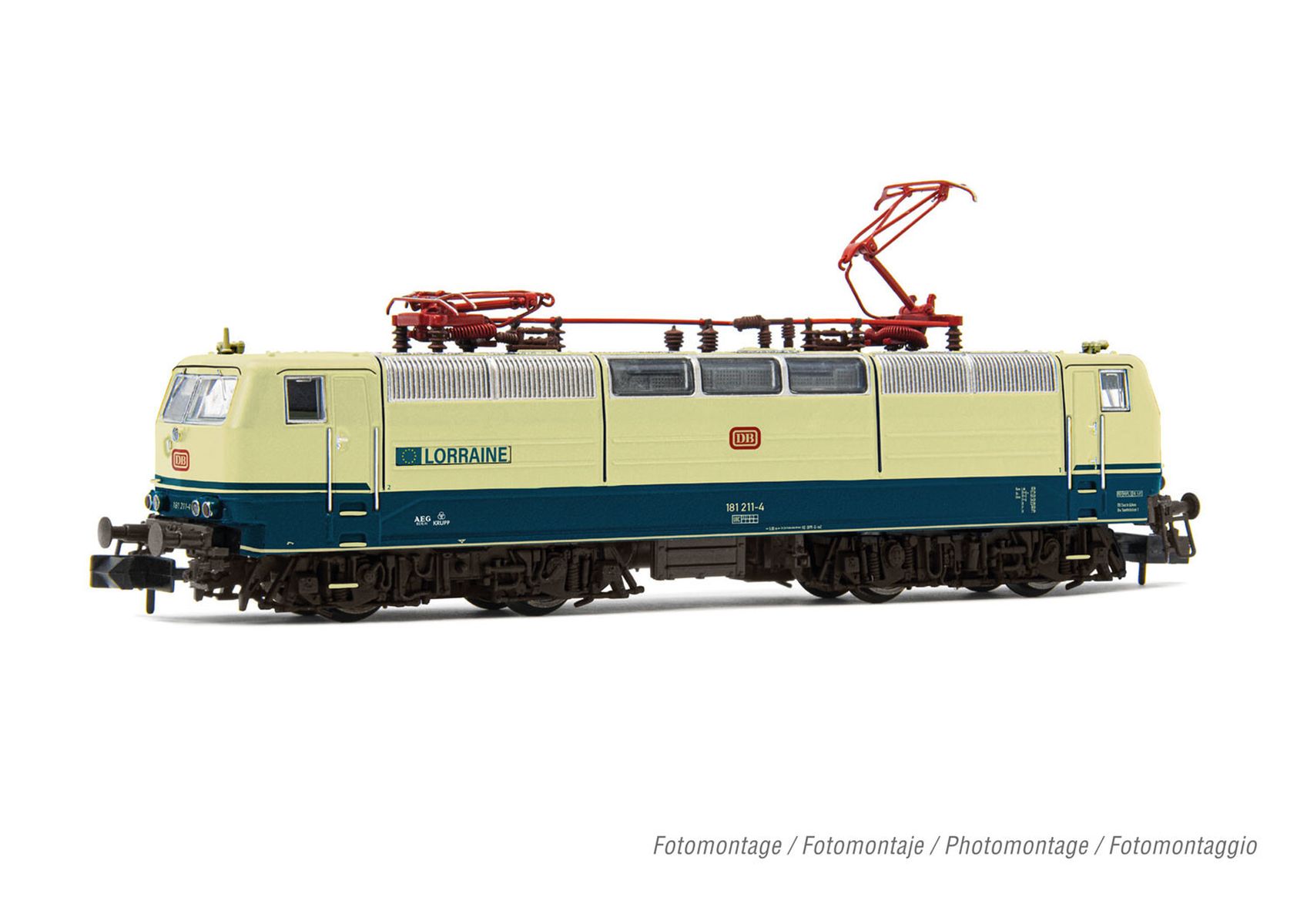 Arnold HN2606 - E-Lok 181 211-4 'Lorraine', DB, Ep.IV
