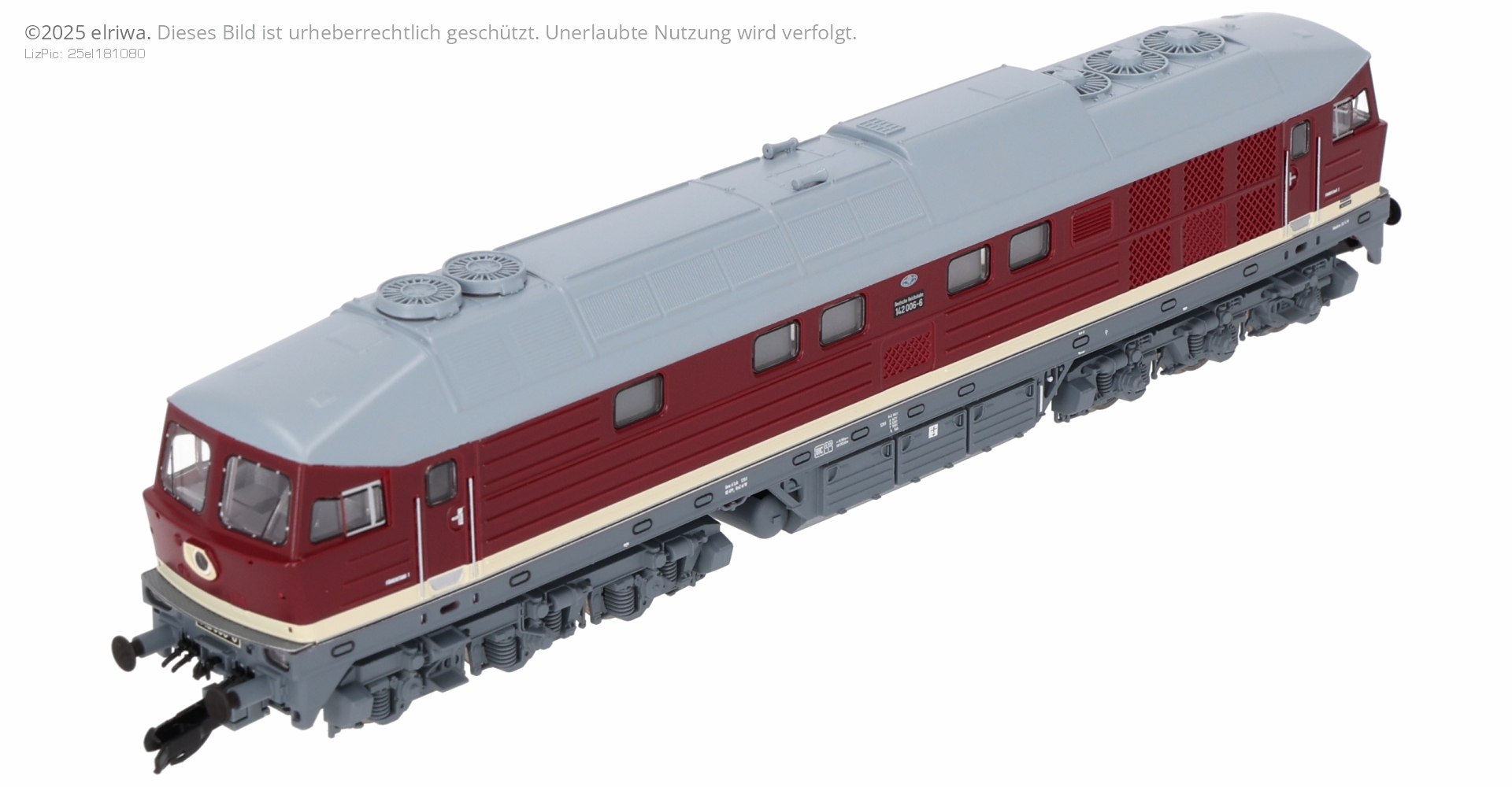 Roco 7380008 - Diesellok 142 006-6, DR, Ep.IV