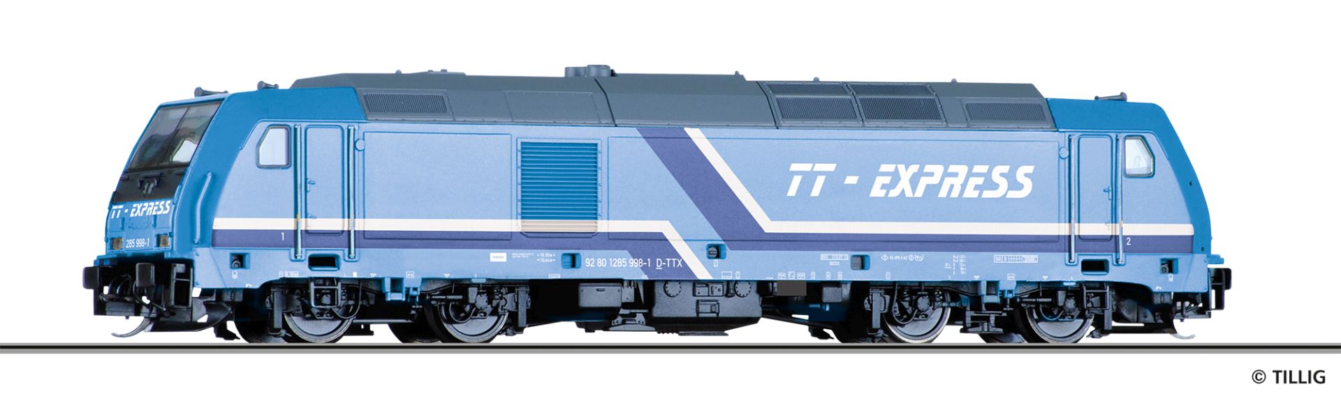 Tillig 04848 - Diesellok 285 998-1, START, TT-Express, Ep.VI