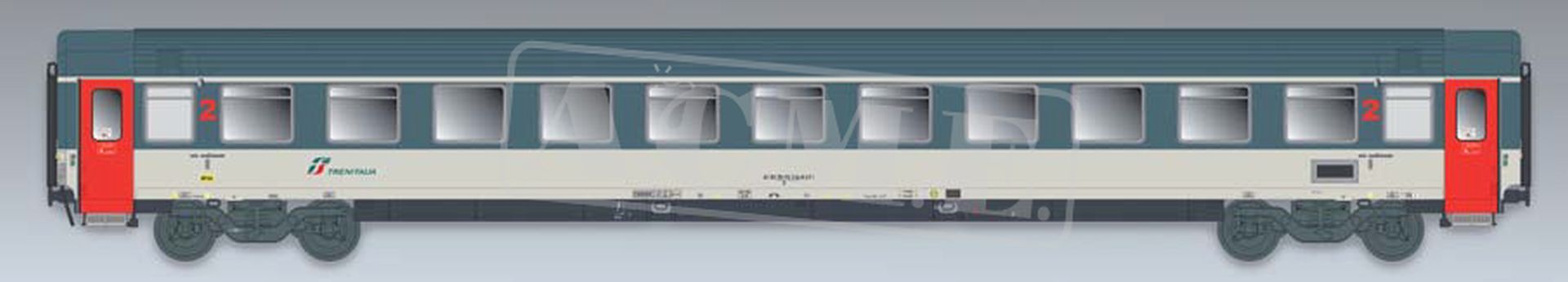 ACME AC 50608 - Personenwagen Typ UIC-Z 2.Klasse Trenitalia, FS, Ep.VI