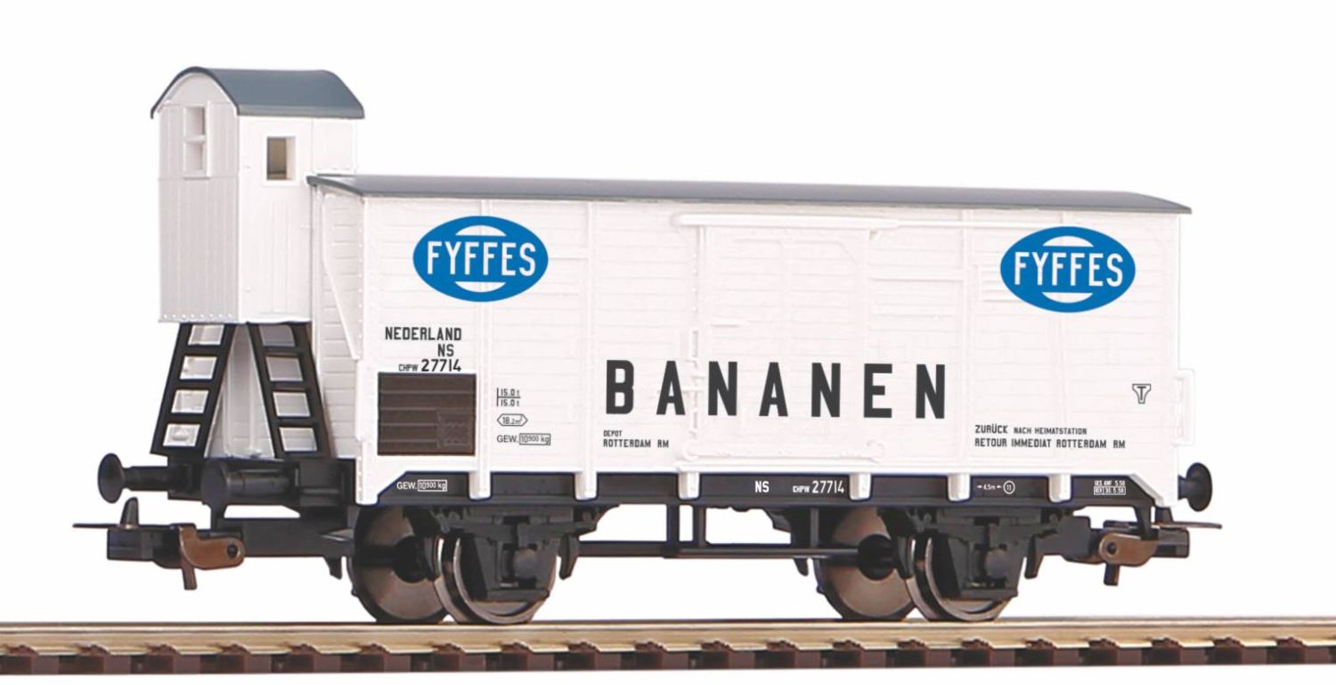 Piko 95359 - Gedeckter Güterwagen, NS, Ep.III 'Fyffes'