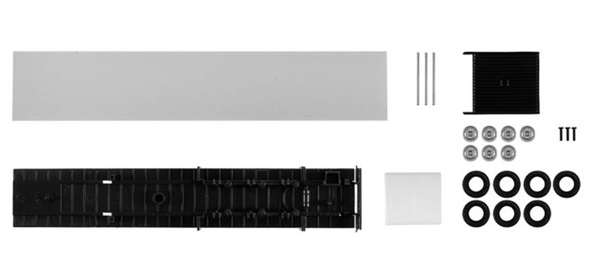 Herpa 084512 - Kühlkoffer-Auflieger mit Palettenkasten Inhalt: 2 Stück