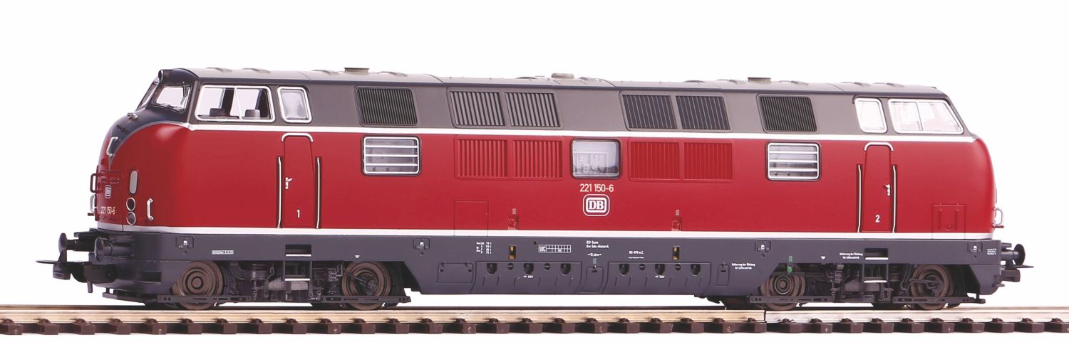 Piko 52615 - Diesellok BR 221, DB, Ep.IV, DC-Sound