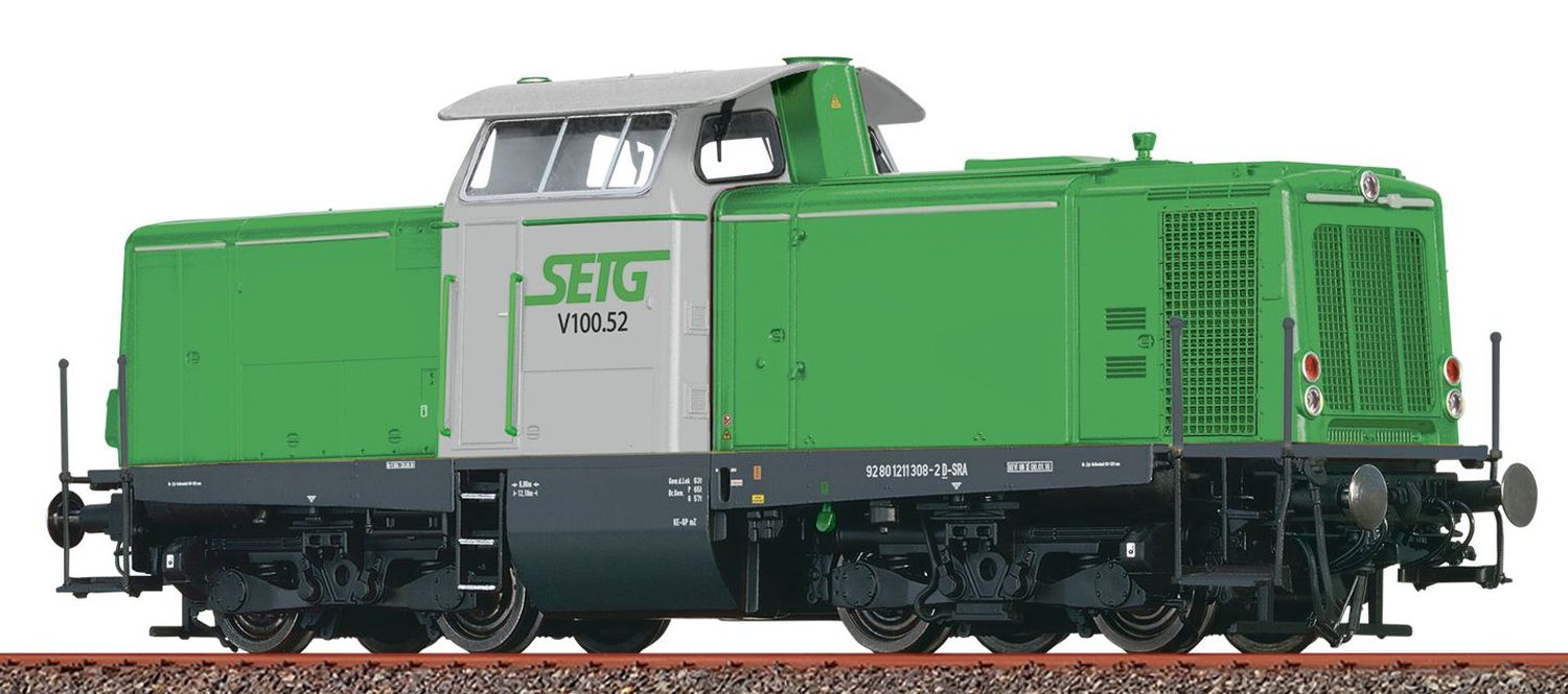 Brawa 70054 - Diesellok V100.52, SETG, Ep.VI, DC-Sound-Extra