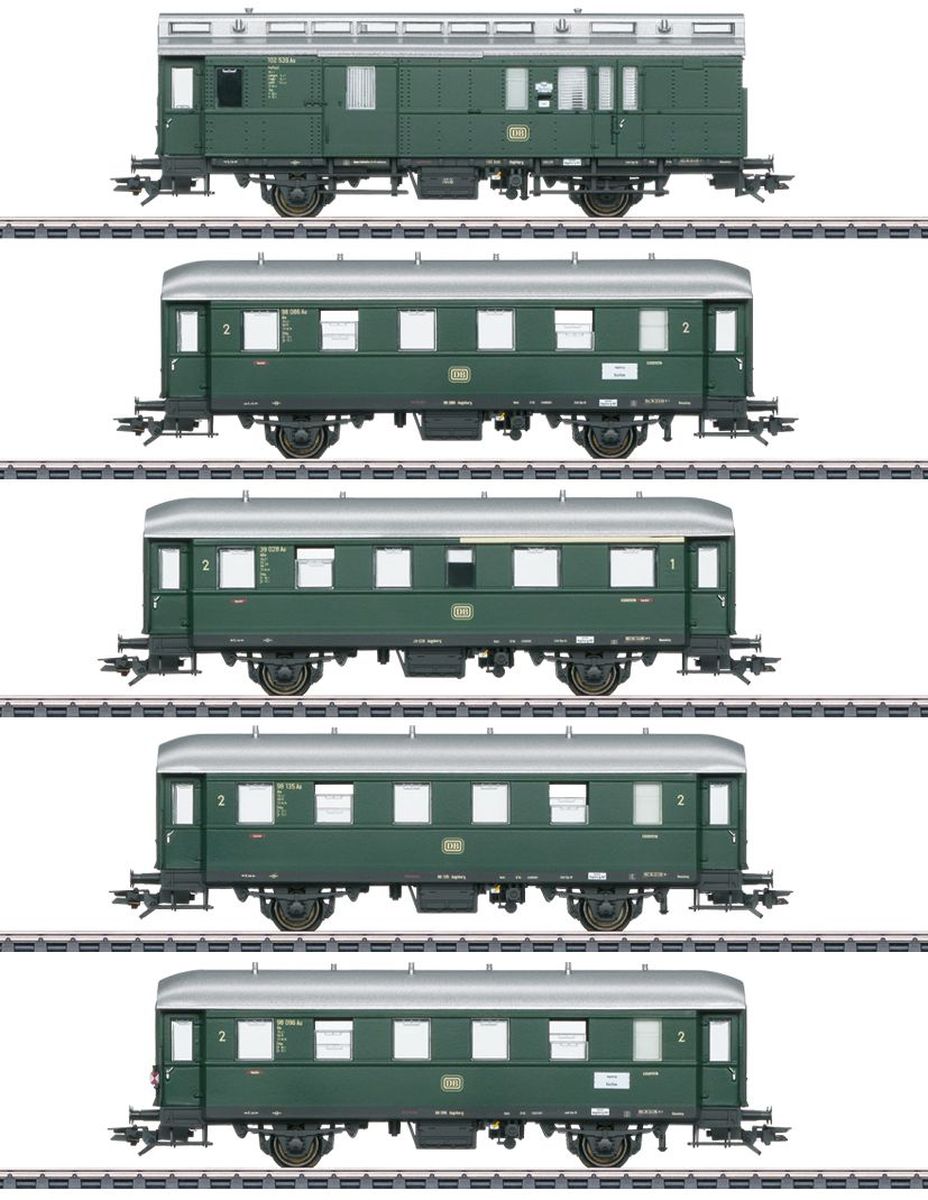 Märklin 43353 - 5er Set Personenwagen, DB, Ep.III