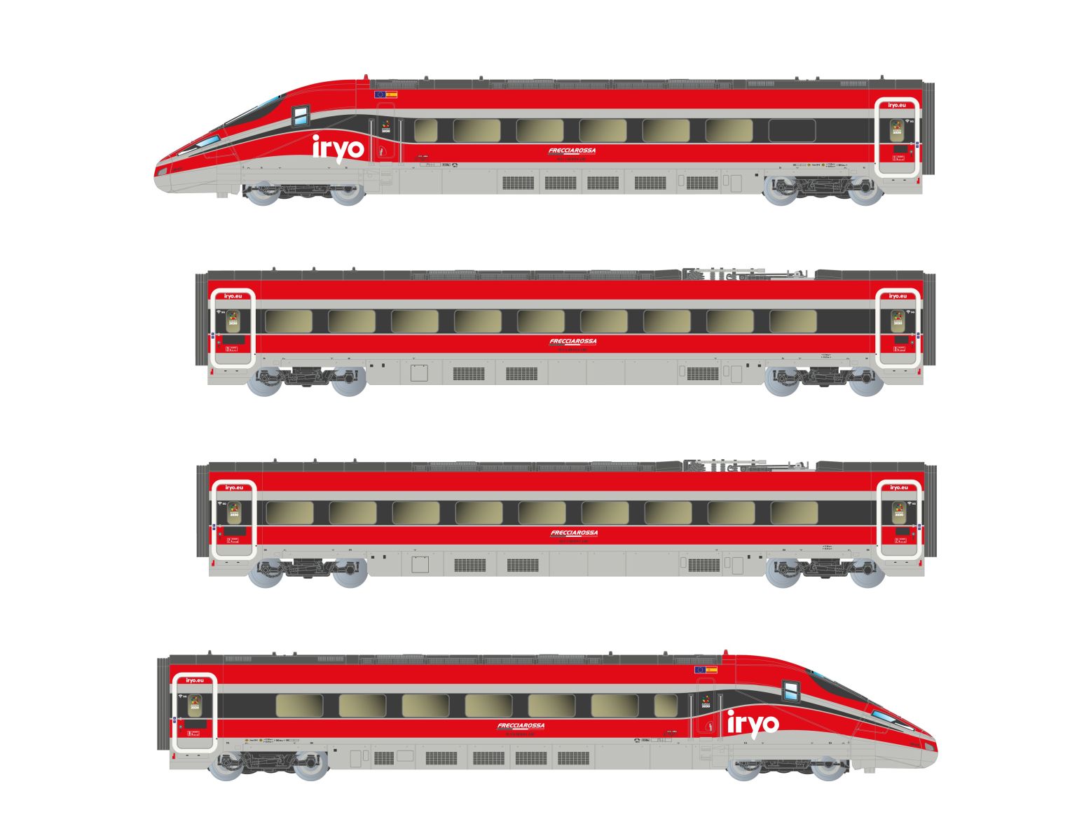 Arnold HN2622 - Triebzug Iryo, 4-teilig, IRYO, Ep.VI Arnold HN2622 - Triebzug Iryo, 4-teilig, IRYO, Ep.VI