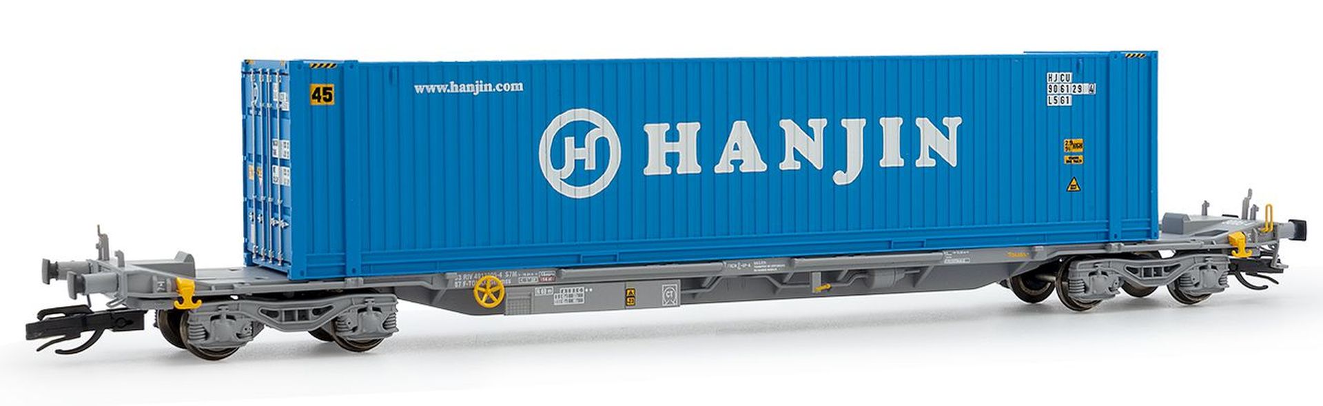 Arnold HN9753 - Containerwagen Sffgmss, TOUAX, Ep.VI 'HANJIN'