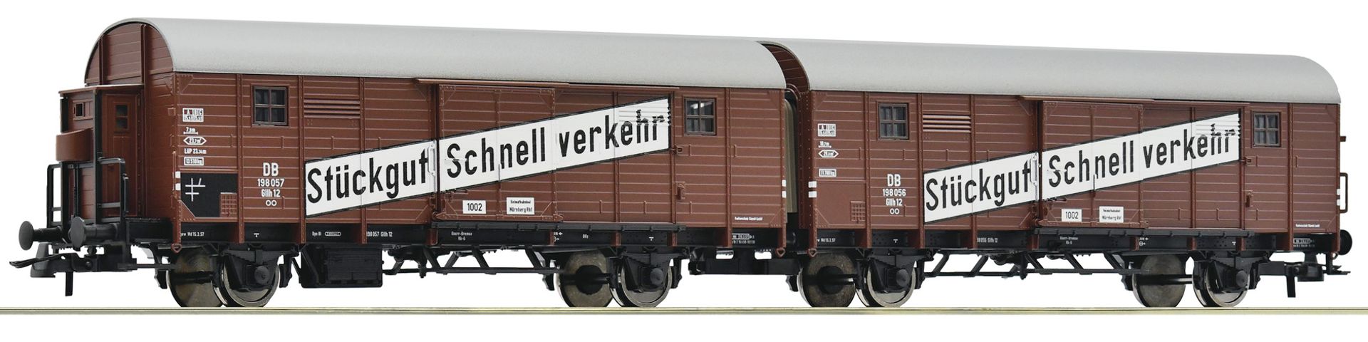 Roco 76558 - Leig-Wageneinheit, DB, Ep.III